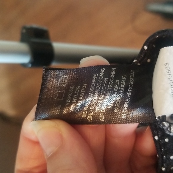 10/$10   Dalia Polka Dot Black Pants 14 - Picture 5 of 6